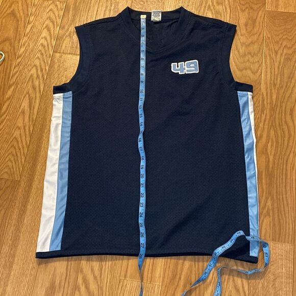 Old Navy Men’s Active  Jersey Sleeveless Tank Top Dark Navy (Size Medium) - Picture 6 of 6